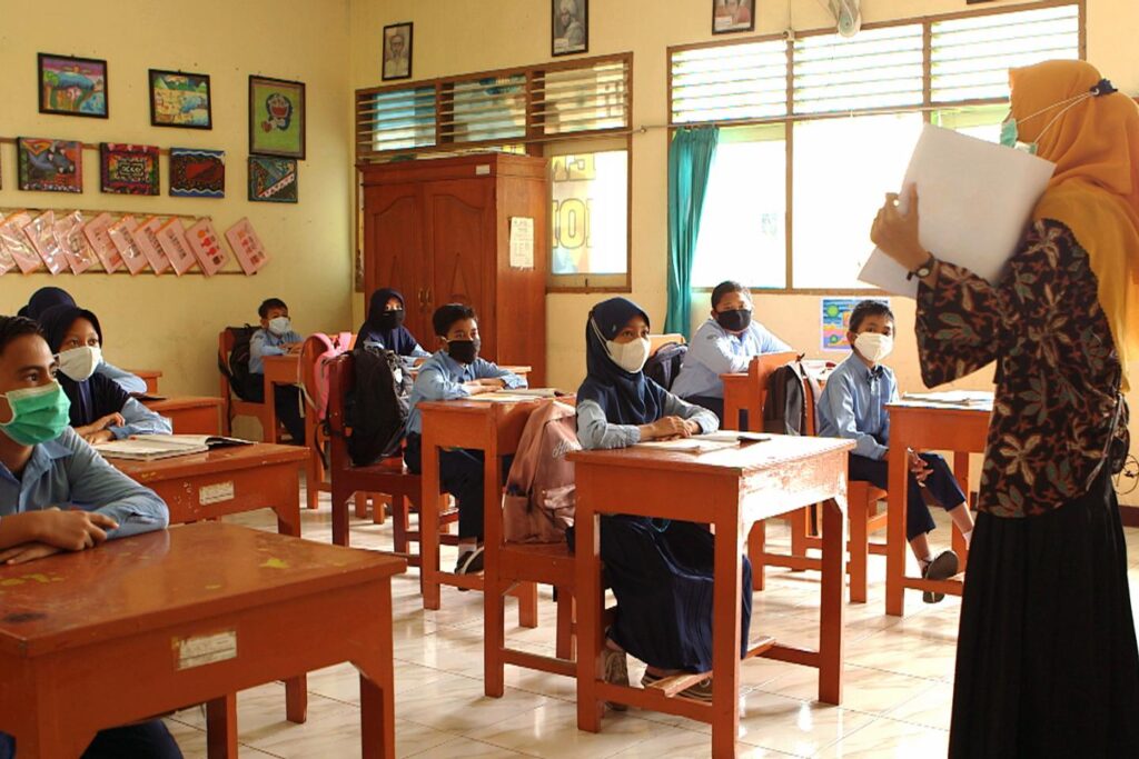 Indonesian classroom